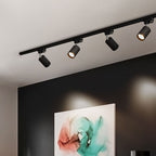 Modern Tubular Track Lighting 3/4/5 Light LED Flush Mount Lighting BulbSquare