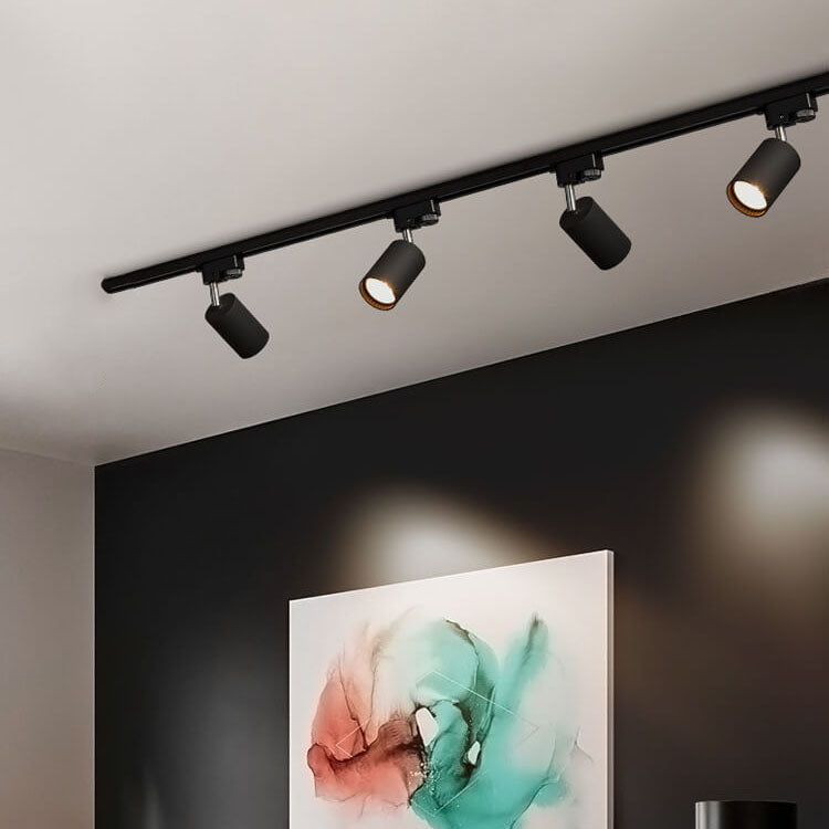 Modern Tubular Track Lighting 3/4/5 Light LED Flush Mount Lighting BulbSquare