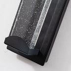 Modern Outdoor Waterproof LED Induction Crystal Outdoor Wall Sconce Lamps