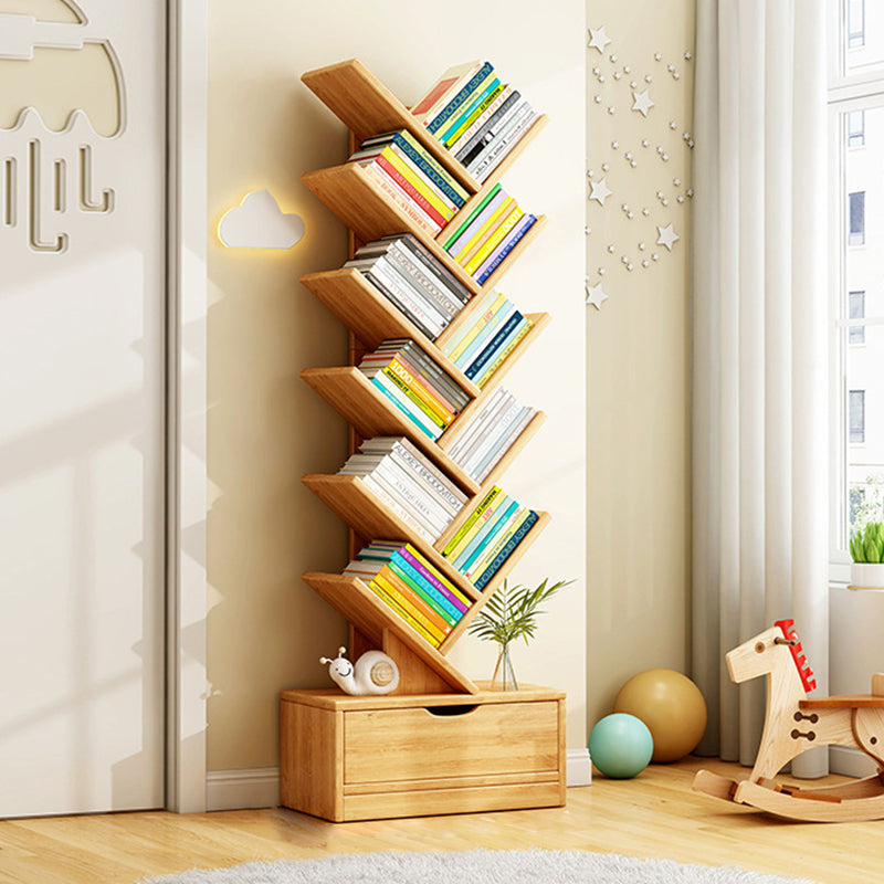 Contemporary Creative Rectangular Eco-Friendly Board 6/8/10/12 Tier Bookshelves For Home Office DFM-F