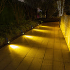 Modern Simplicity Solar Waterproof Conical Spotlight LED Outdoor Floor Plug Light Lumendat