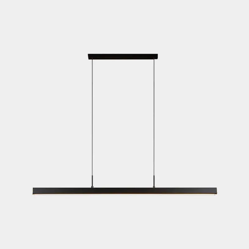 Modern Minimalist Long Strip LED Pendant Light Lumendat