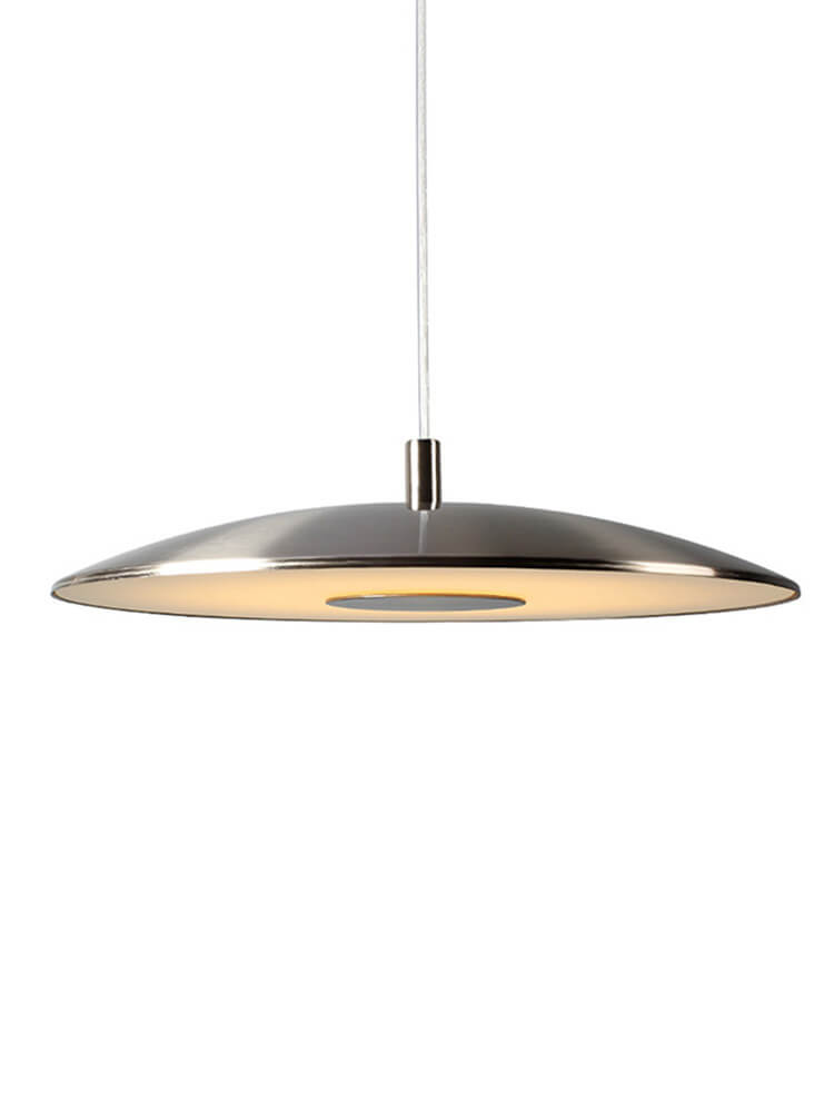 Nordic Round Plate Flying Ufo 1-light LED Pendant Light BulbSquare