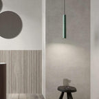 Retro Multicolor Cement Long Strip LED Pendant Light BulbSquare
