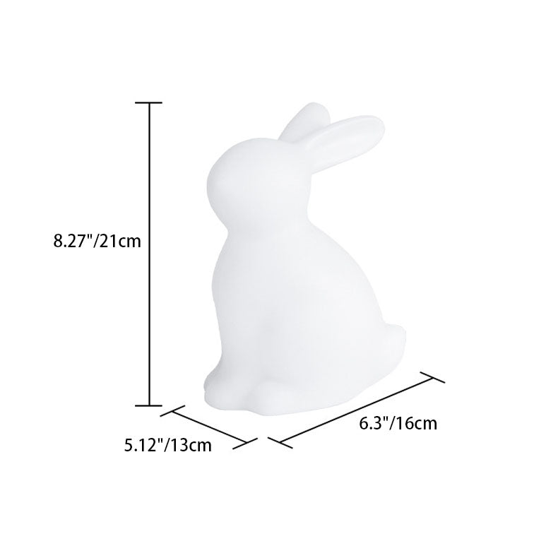 Contemporary Creative Rabbit PE LED Table Lamp For Bedroom Lumendat