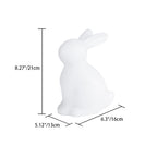 Contemporary Creative Rabbit PE LED Table Lamp For Bedroom Lumendat