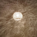 Modern Aluminum Wire 1-light Dome Pendant Light BulbSquare