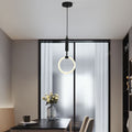 Modern Circle Ring 1-Light LED Pendant Light