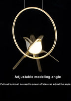 Nordic Creative Bird Shaped Acrylic LED 1/3/6 Light Chandelier Lumendat