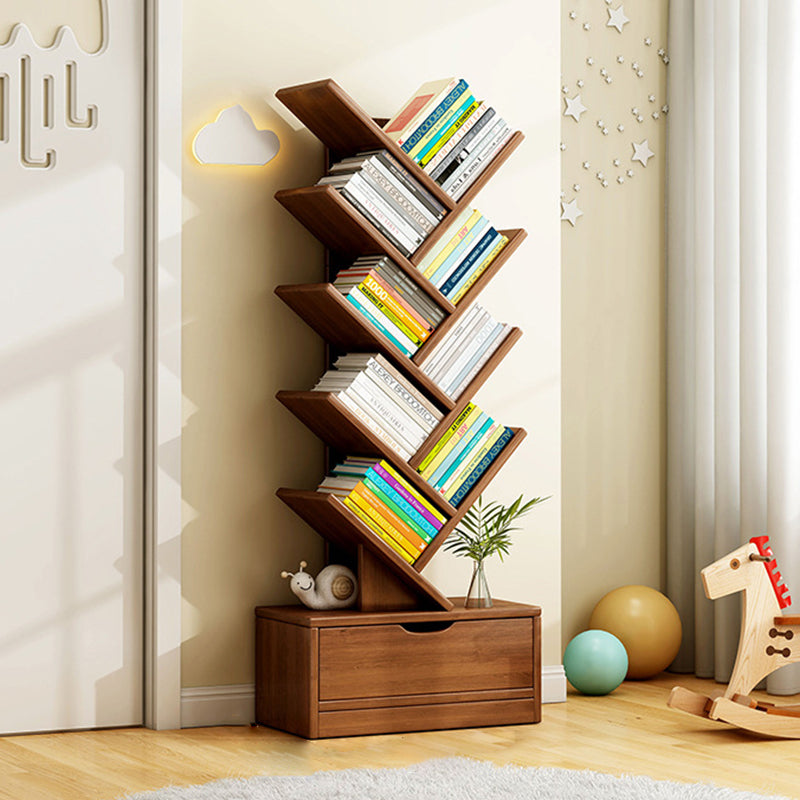 Contemporary Creative Rectangular Eco-Friendly Board 6/8/10/12 Tier Bookshelves For Home Office DFM-F