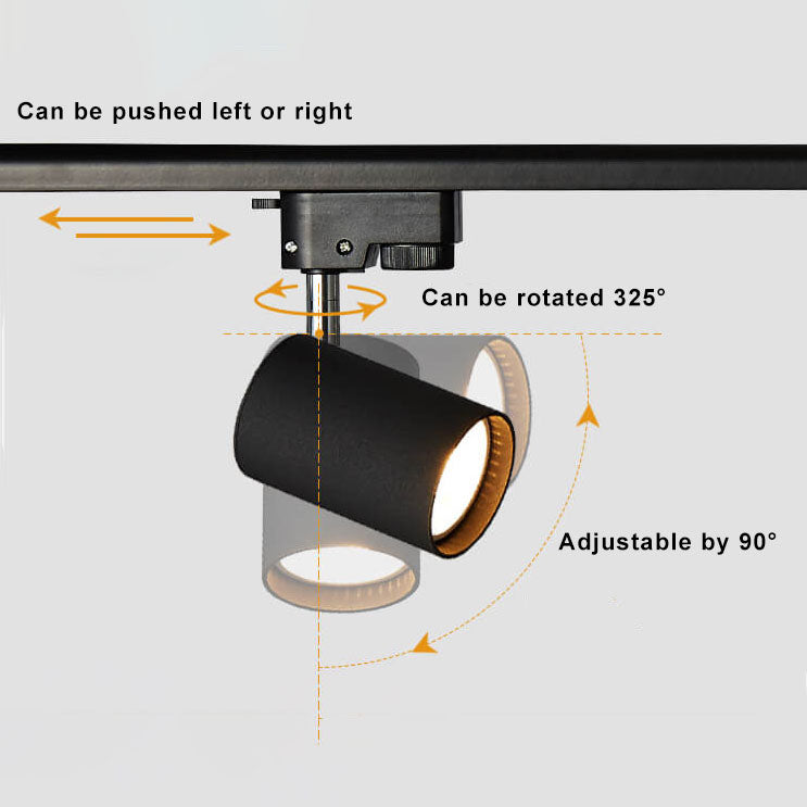 Track Spotlight 10W Rotatable Aluminum LED Track Lighting Lumendat