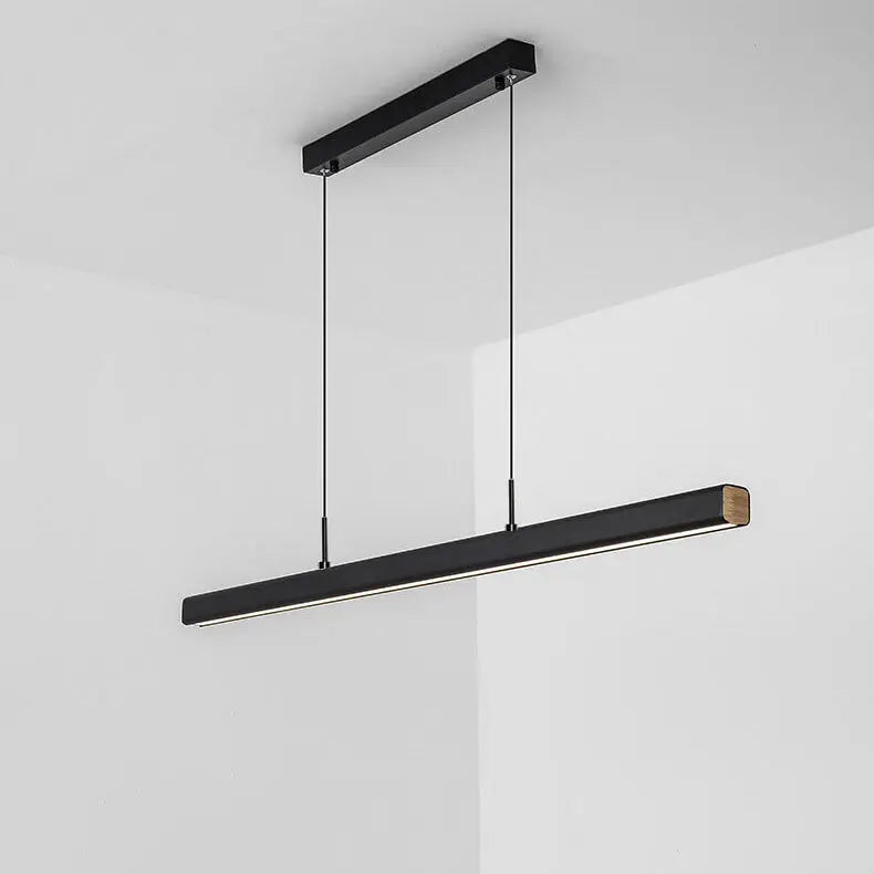 Modern Minimalist Long Strip LED Pendant Light Lumendat