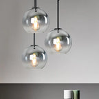 Nordic Gradient Glass 1-light Globe Pendant Light Lumendat