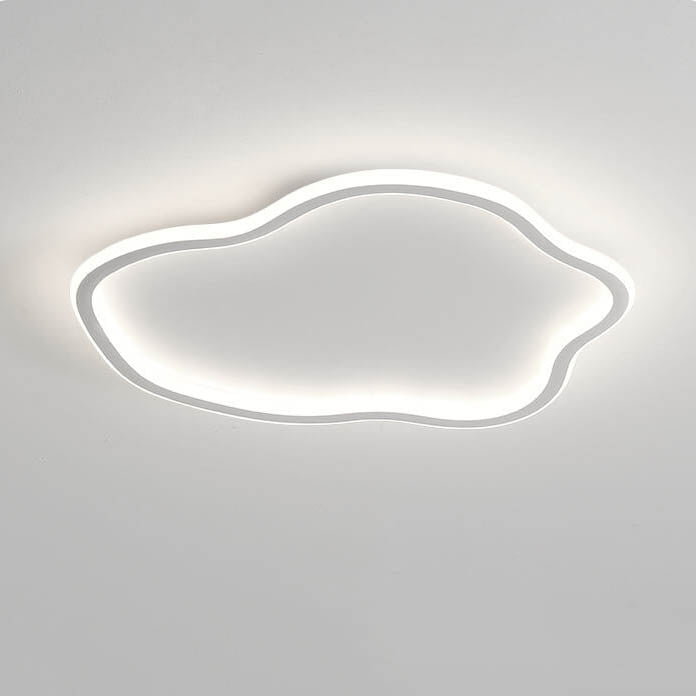 Modern Creative Cloud 1-light LED Flush Mount Ceiling Light BulbSquare