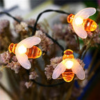 Outdoor Solar Bees Waterproof LED Lights Festival Party Decoration String Lights Lumendat