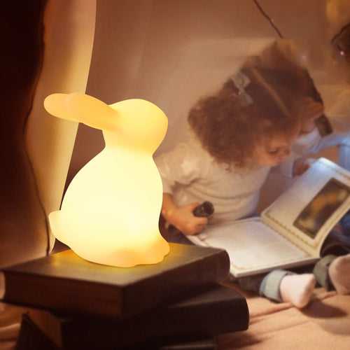 Contemporary Creative Rabbit PE LED Table Lamp For Bedroom Lumendat