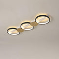 Modern Circle LED 3/4/5 Light LED Flush Mount Track Light Lumendat
