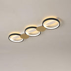 Modern Circle LED 3/4/5 Light LED Flush Mount Track Light Lumendat