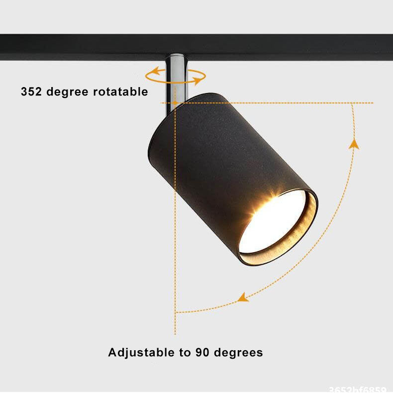 Track Spotlight 10W Rotatable Aluminum LED Track Lighting Lumendat