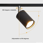 Track Spotlight 10W Rotatable Aluminum LED Track Lighting Lumendat
