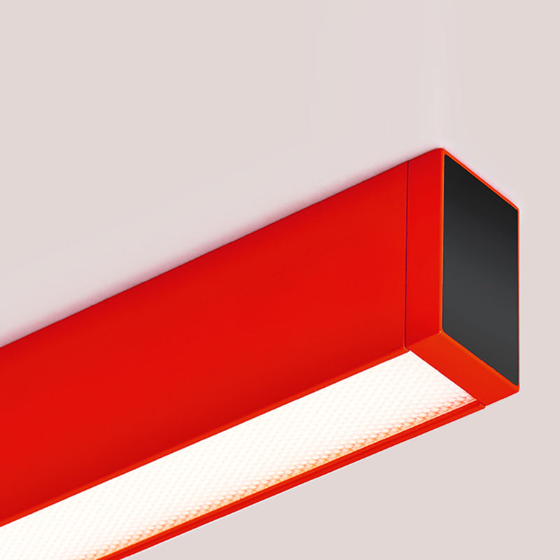 Eye-care & Anti-glare Aluminum LED Chandeliers - Minimalist Linear Pendant Light for Home Office SCON