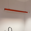 Eye-care & Anti-glare Aluminum LED Chandeliers - Minimalist Linear Pendant Light for Home Office SCON