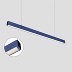 Eye-care & Anti-glare Aluminum LED Chandeliers - Minimalist Linear Pendant Light for Home Office SCON