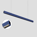 Eye-care & Anti-glare Aluminum LED Chandeliers - Minimalist Linear Pendant Light for Home Office SCON