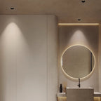 Recessed Adjustable Aluminum LED Spotlight - Minimalist Cylinder Flush Mount Lighting For Living Room