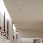 Recessed Aluminum LED Downlight - Industrial Round Square Rectangular Flush Mount Lighting For Living Room