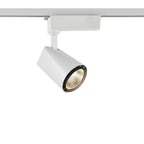 Adjustable Aluminum LED Track Spotlight - Minimalist Rotatable Semi-flush Mount Ceiling Light for Home Office