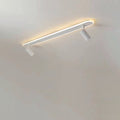 Modern Minimalist Acrylic Long Spotlight Track Light LED Flush Mount Ceiling Light For Living Room