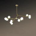 Modern Creative Magic Bean Branch Glass 12/18/24 Light Chandelier Lumendat