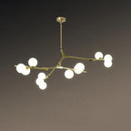 Modern Creative Magic Bean Branch Glass 12/18/24 Light Chandelier Lumendat