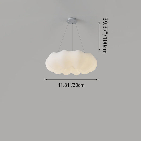 Nordic Floating Cloud LED Pendant Ceiling Light BulbSquare