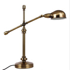 Simple Industrial Iron Eye Protection 1-Light Table Lamp Lumendat