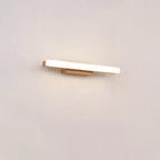 Nordic Minimalist Wooden Long Strip Vanity Light LED Wall Sconce Lamp
