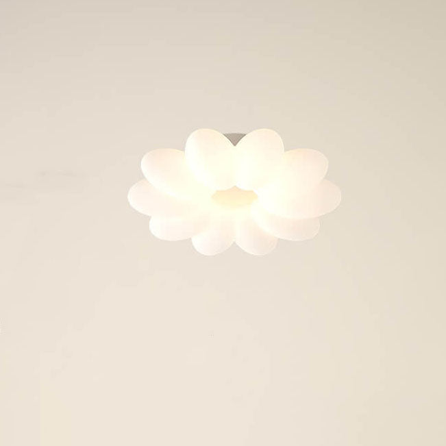 Lumendat Modern Minimalist PVC Floral Shape LED Kids Flush Mount Ceiling Light Lumendat