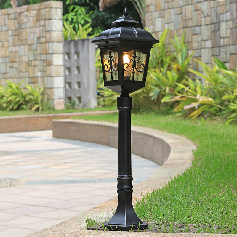 Industrial Waterproof Square Arrow Flower 1-Light Outdoor Lawn Landscape Light Lumendat