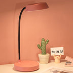 Nordic Minimalist Round Plate LED Touch Eye Protection USB Desk Lamp Lumendat