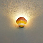 Outdoor Creative Shell Design Aluminum LED Waterproof Wall Sconce Lamp Lumendat