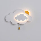 Lumendat Cartoon Creative Clouds Acrylic LED Wall Sconce Lamp Lumendat