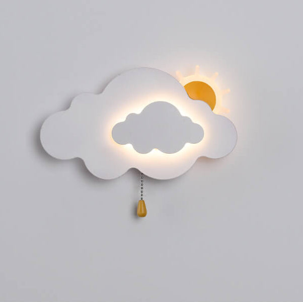 Lumendat Cartoon Creative Clouds Acrylic LED Wall Sconce Lamp Lumendat