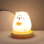 Creative Silicone Animal USB Rechargeable Night Light Decorative Table Lamp Lumendat