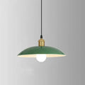Industrial Vintage Green Iron Dome Cone 1-light Pendant Light Lumendat