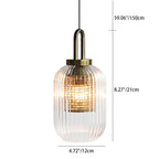 Modern Luxury Lantern Iron Glass 1-light Pendant Light for Living Room BulbSquare