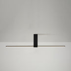 Modern Minimalist Aluminum Acrylic Strip Rectangle LED Semi-flush Mount Ceiling Light for Hallway BulbSquare