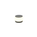Modern Minimalist Solar Outdoor Round Column Post Head LED Waterproof Landscape Light for Garden Lumendat