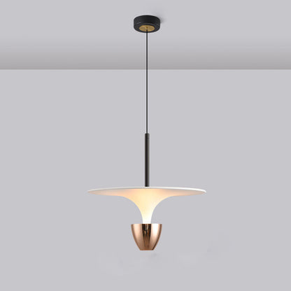 Contemporary Creative Acrylic Jellyfish Shape Aluminum LED Pendant Light for Living Room