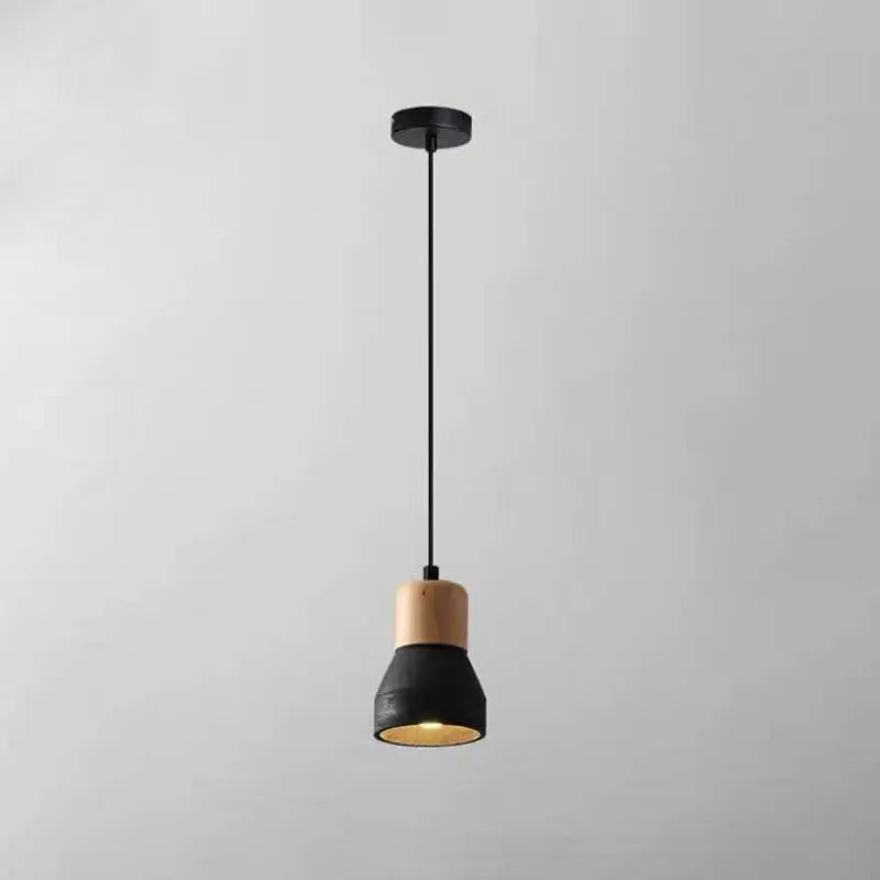 Nordic Cement Tapered 1-light Mini LED Pendant Light BulbSquare